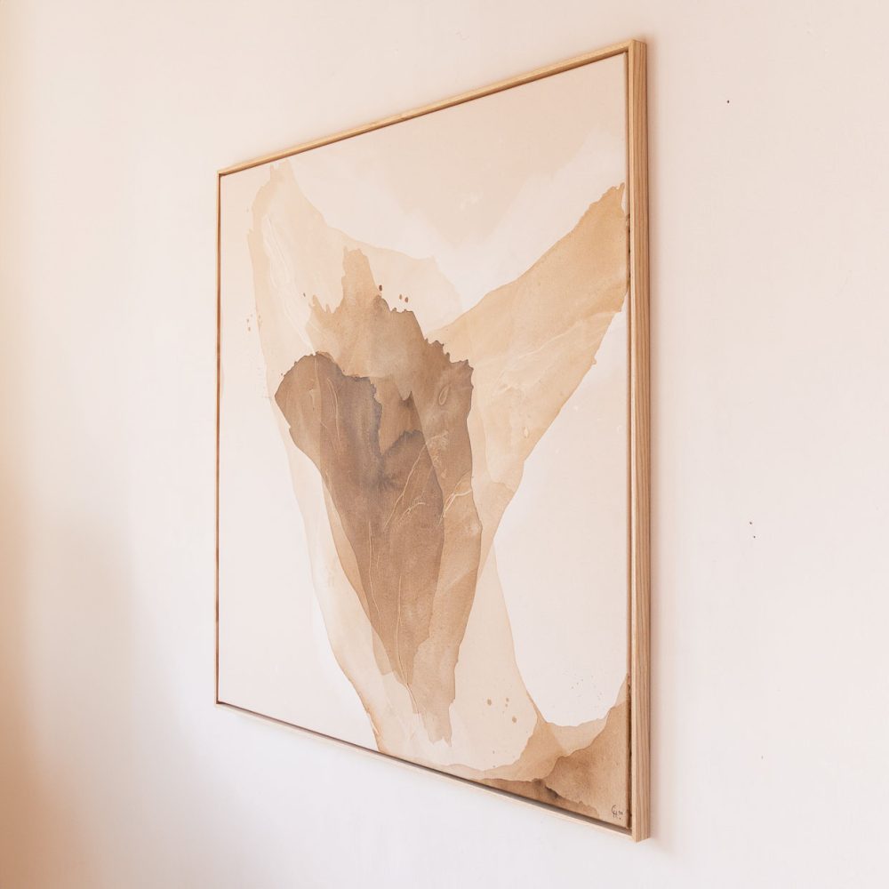 Grow tall again | 100 x 100 x 2 cm
