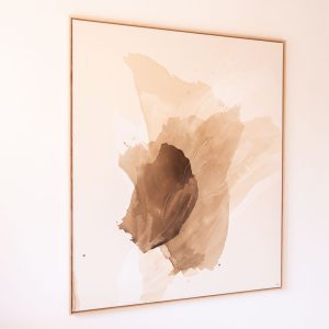 With open eyes | 120 x 100 x 2 cm