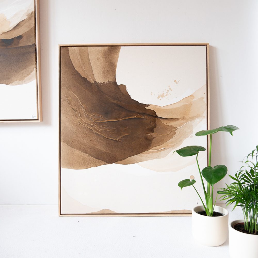 Hold on to this feeling | 80 x 70 x 2 cm - Image 5