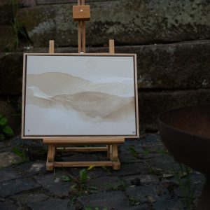 Dust over Mountains | 30 x 40 x 3 cm