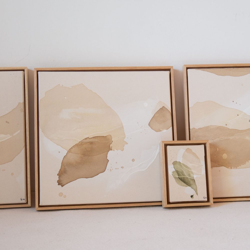 Gemälde abstrakt minimalistisch