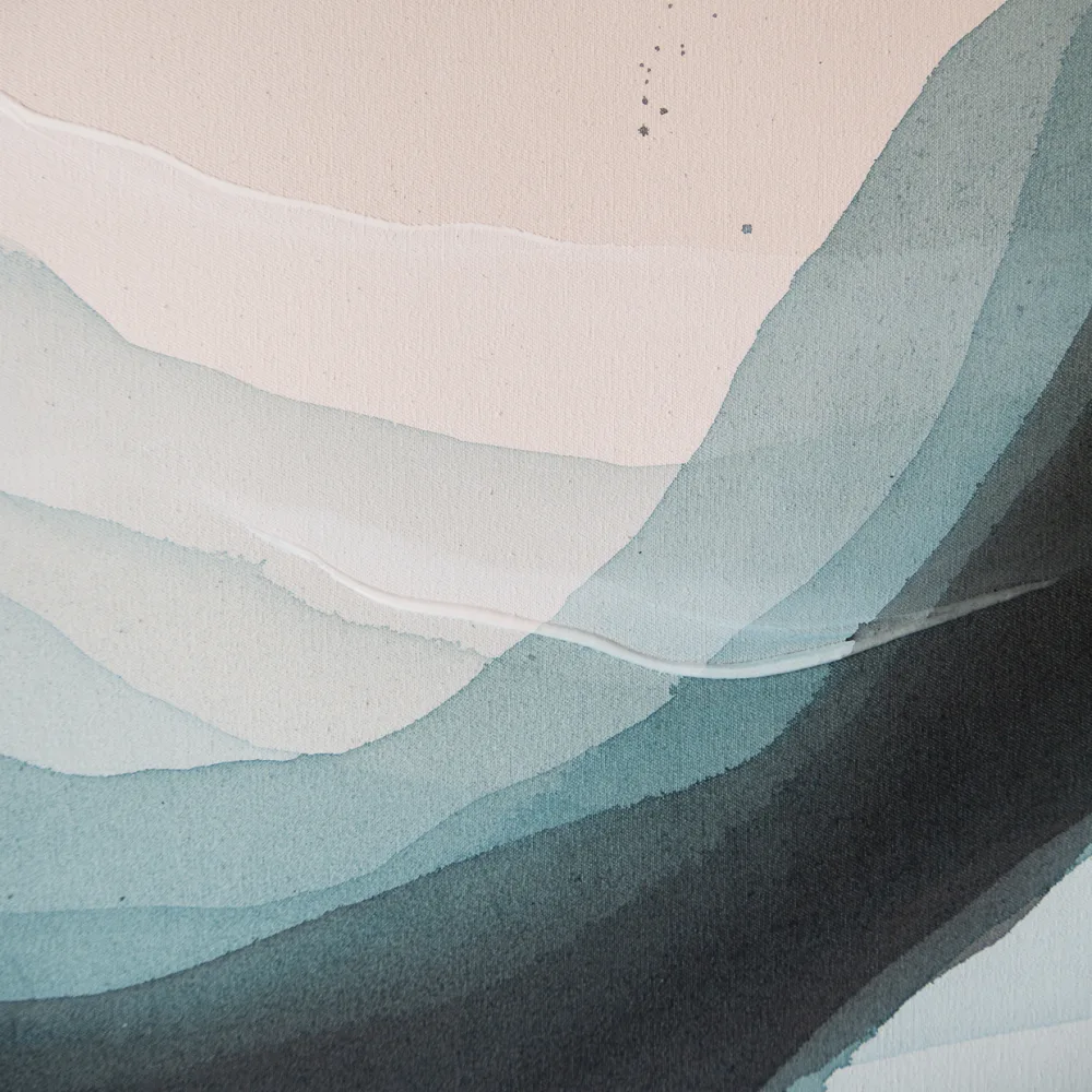 Maybe it's heaven | 80x80x2 cm - Image 3