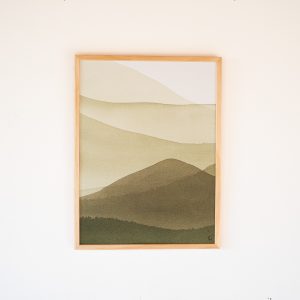 Behind the hills II | 40×30 cm