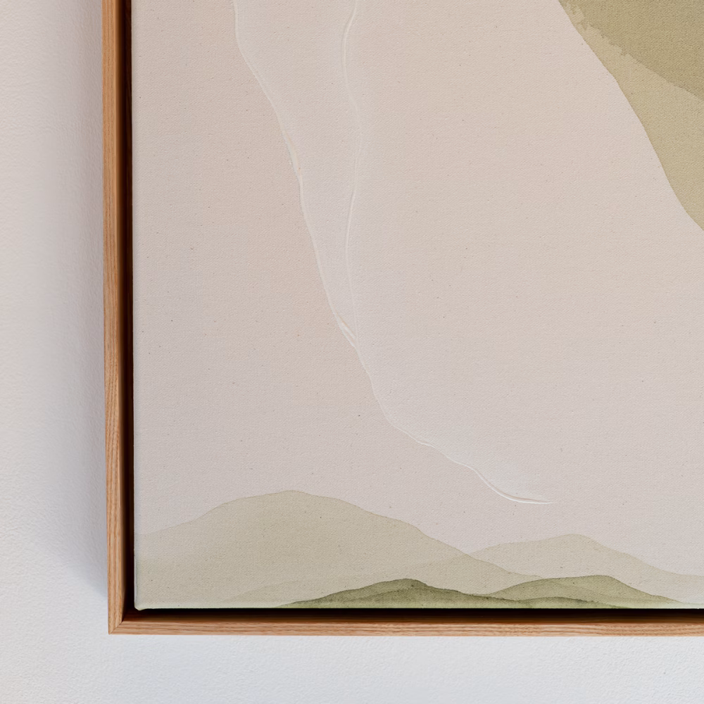 Abstrakter Wald natürlich grün Pfalz Deutschland Christina Hohenwarter Fine Art Original Kunstwerk