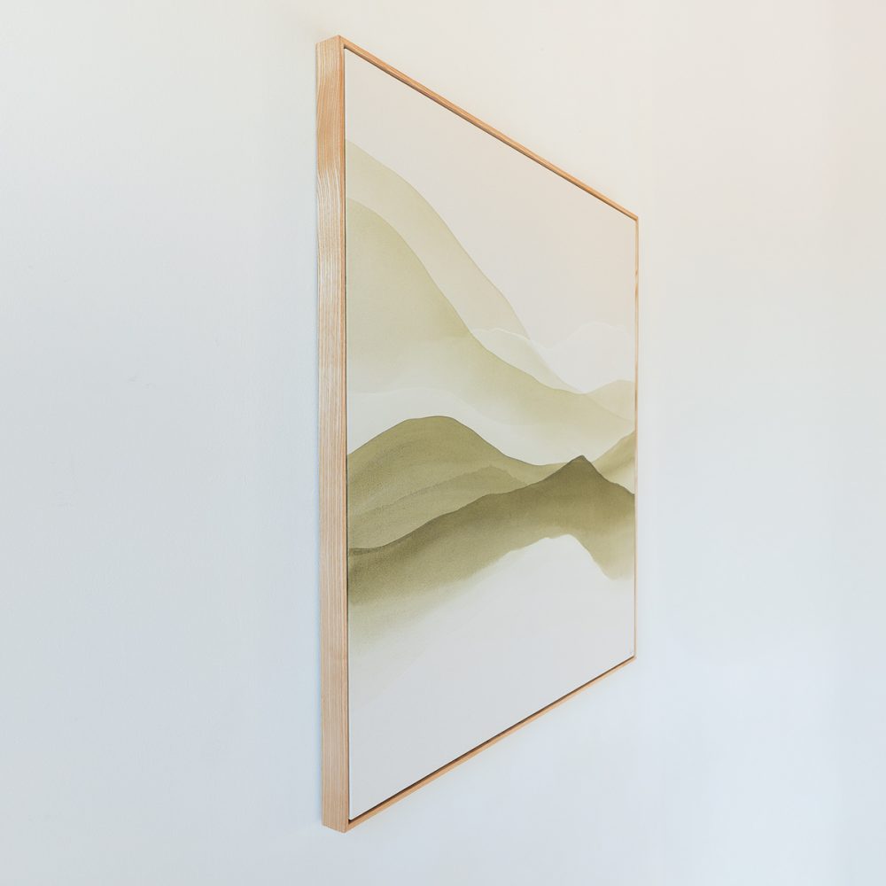 The mountain is her home | 90x80x3 cm - Image 2