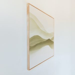 The mountain is her home | 90x80x3 cm