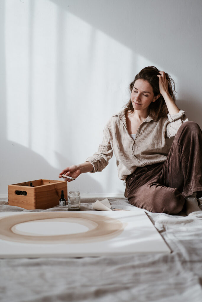 Online painting course | Online Malkurs | Acrylic inks | Textur | Abstrakt malen | Christina Hohenwarter Art